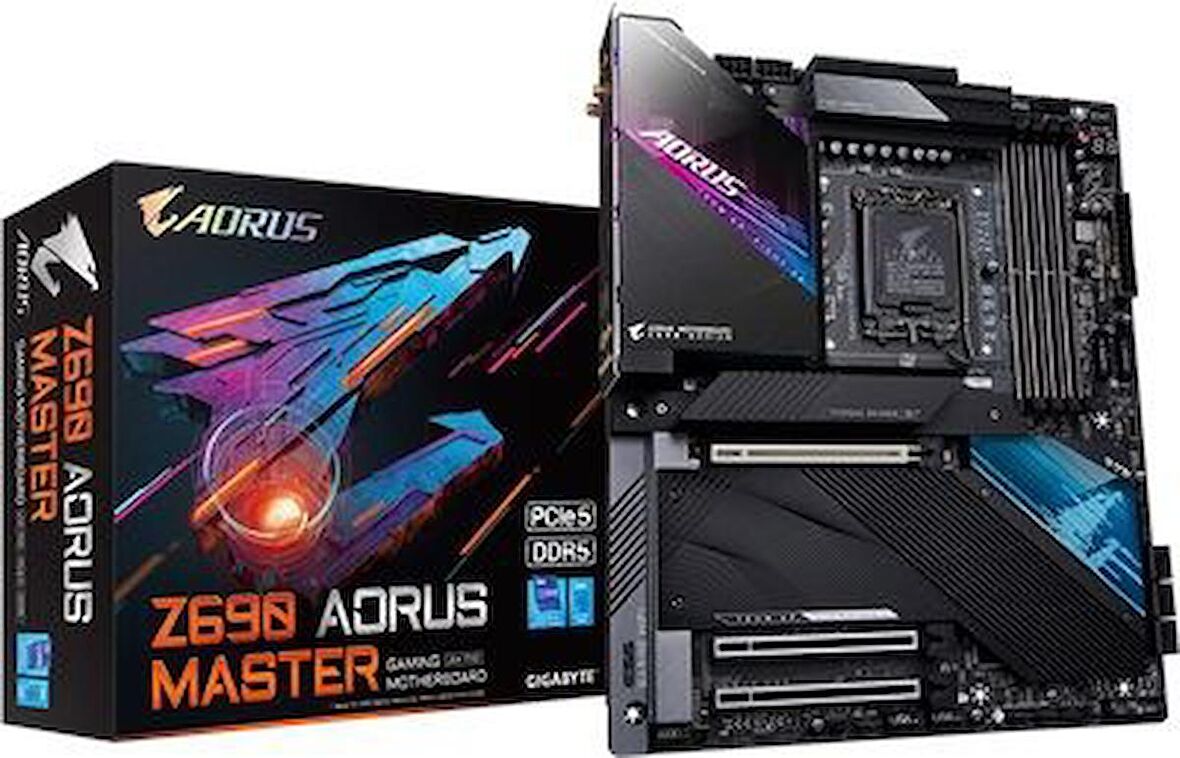 Gigabyte Z690 AORUS MASTER Intel LGA1700 DDR5 E-ATX Anakart