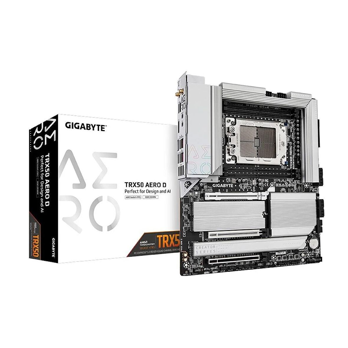 GIGABYTE TRX50 AERO D AMD sTR5 Soket E-ATX Anakart