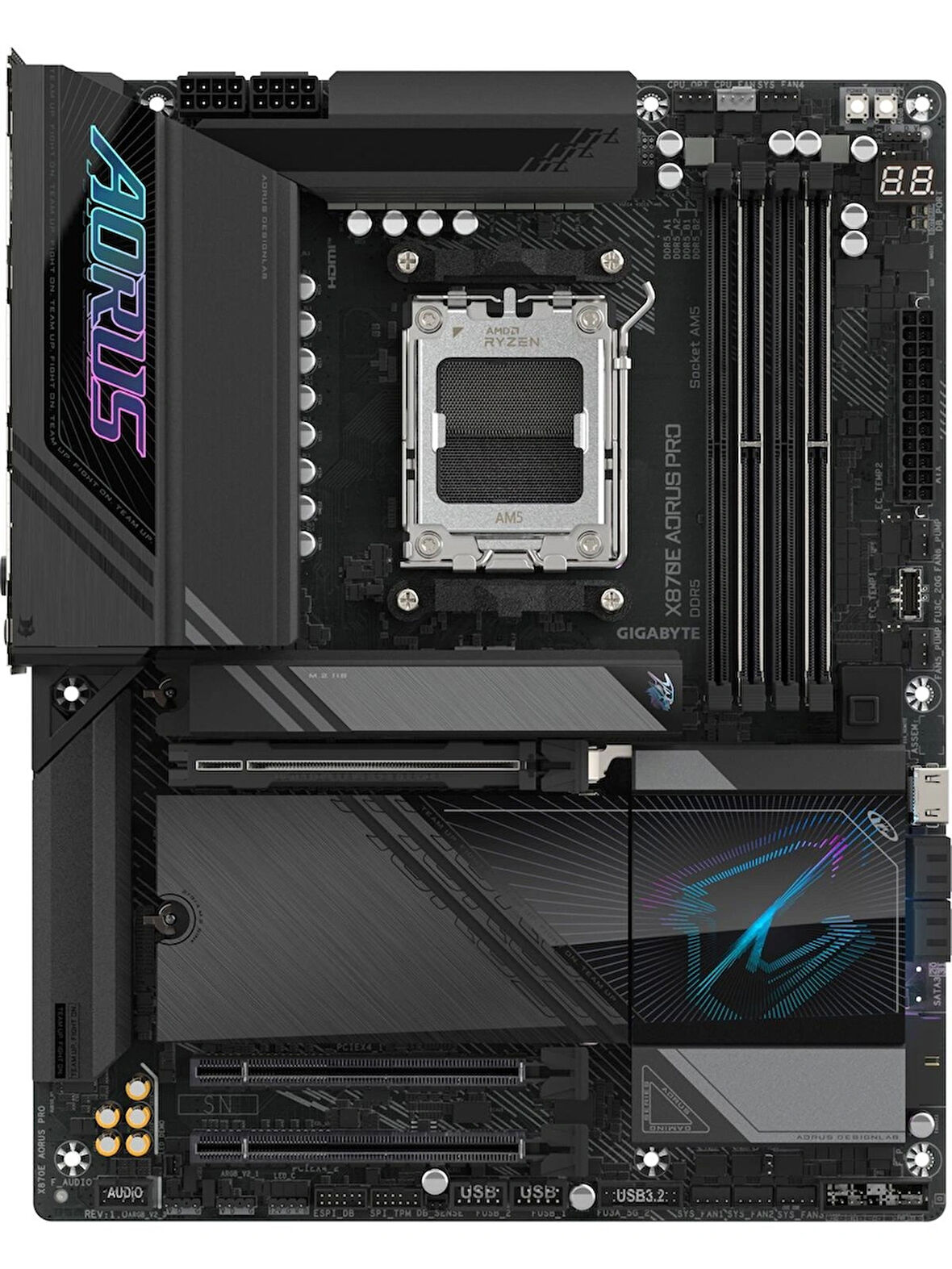 Gigabyte X870E Aorus Pro Wi-Fi AMD AM5 DDR5 ATX Anakart