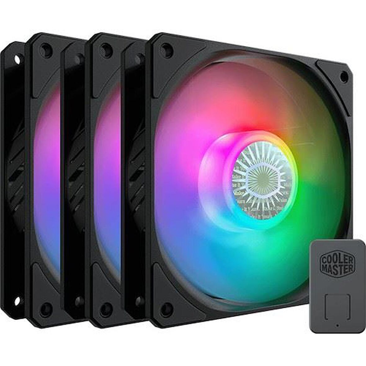 Cooler Master Masterfan Sickleflow 120MM Argb Ledli 3X120MM Kasa Fan Kiti MFX-B2DN-183PA-R1