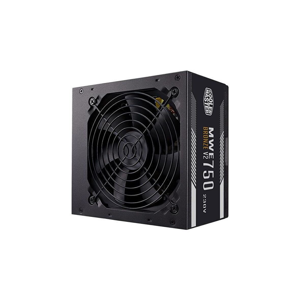 Cooler Master MWE 750W 80+ Bronze 2 x EPS Aktif PFC 120 mm Fanlı PSU (MPE-7501-ACABW-BEU)