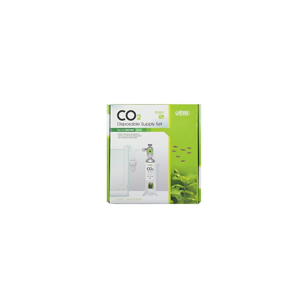 Ista Co2 Basic Bitki Karbondioksit Seti 95 gr Tüplü