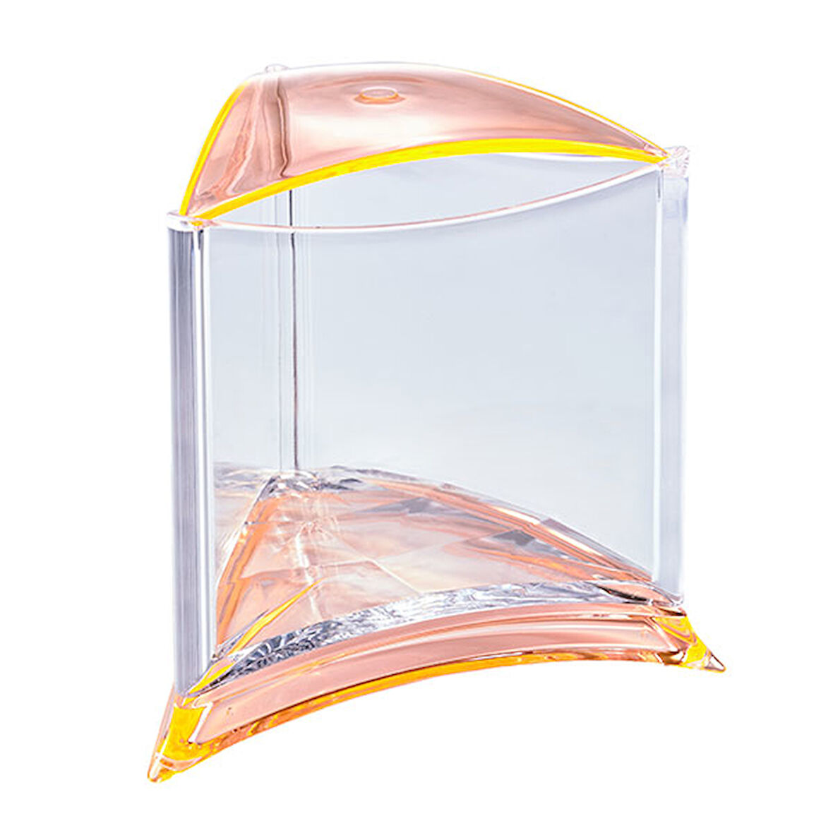 Ista Stylish Display Case - Üçgen Tank - Turuncu