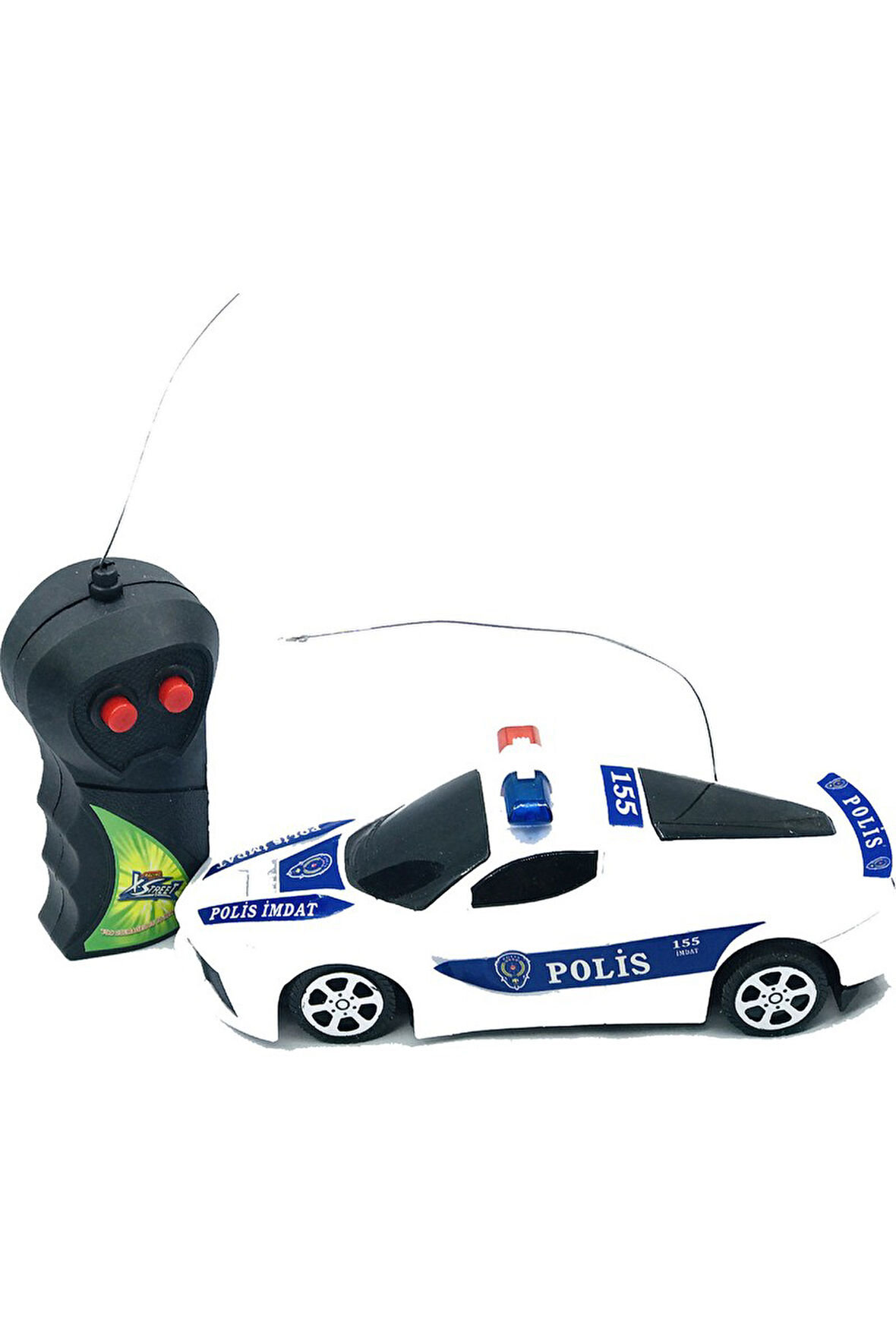 Duman Oyuncak Gezgin Uzaktan Kumandalı Polis Arabası
