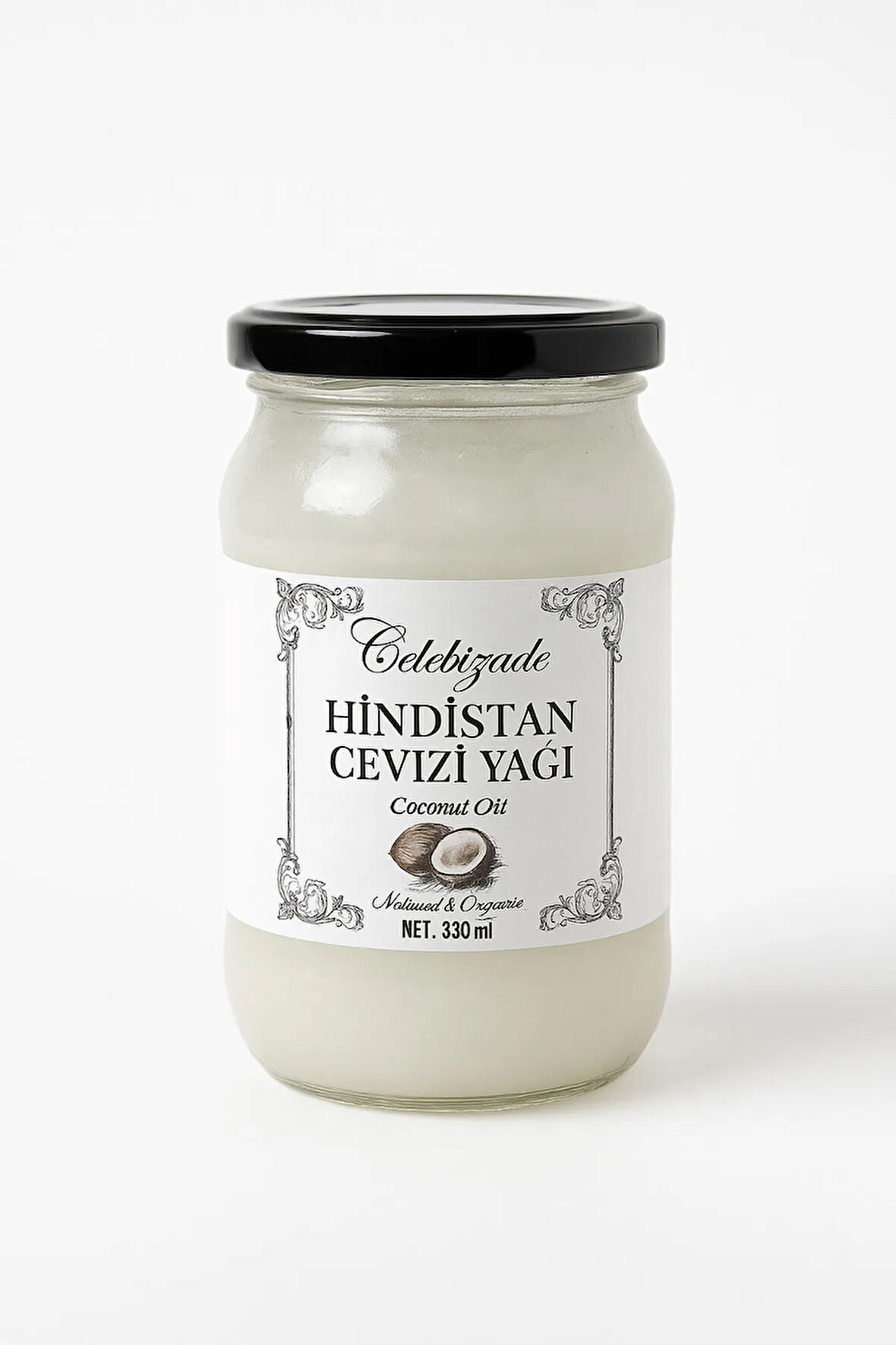 Hindistan Cevizi Yağı 330 ml – Soğuk Sıkım & Saf