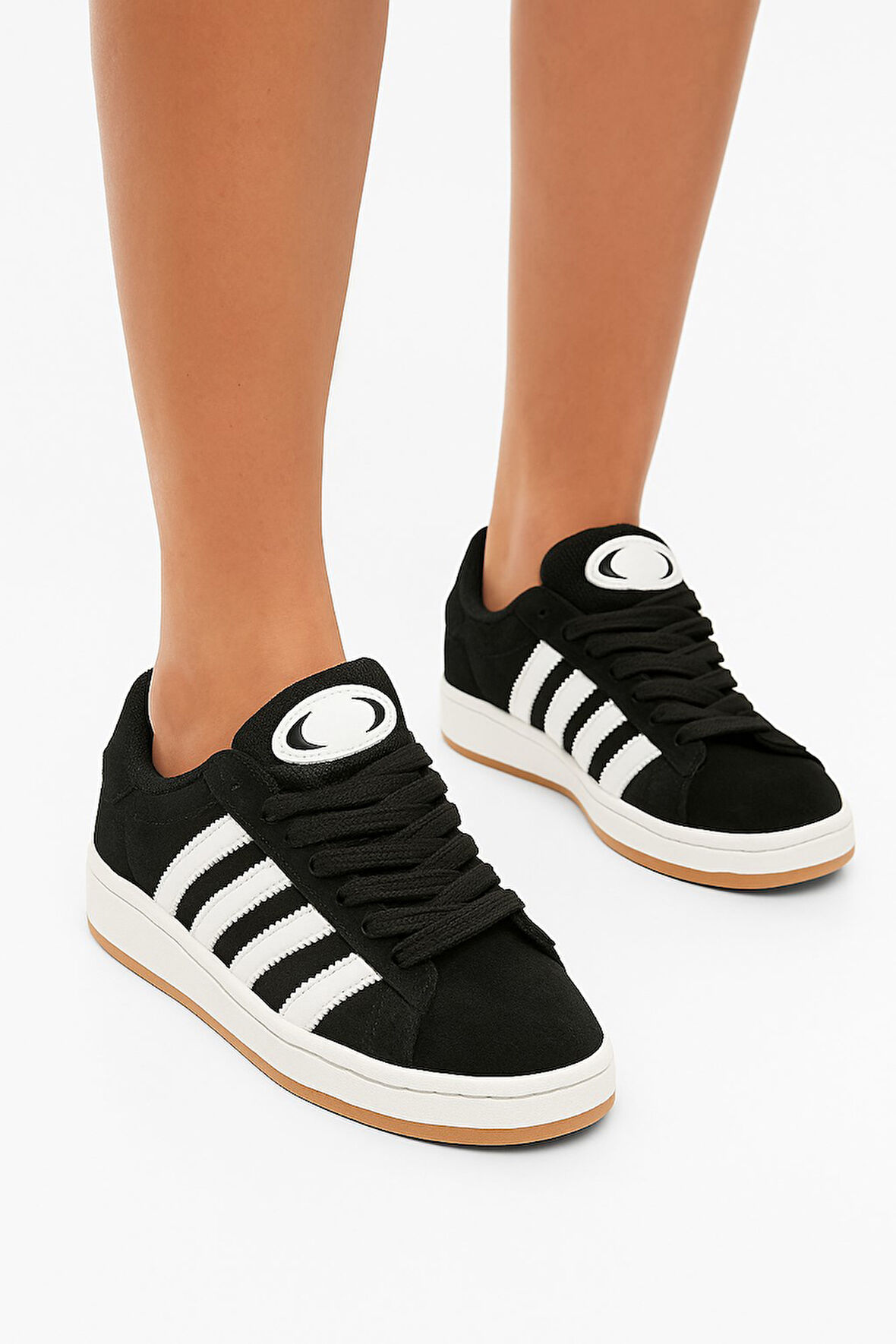 Unisex Günlük Spor Ayakkabı Kaymaz Yumuşak Taban Rahat Bağcıklı Sneaker 473