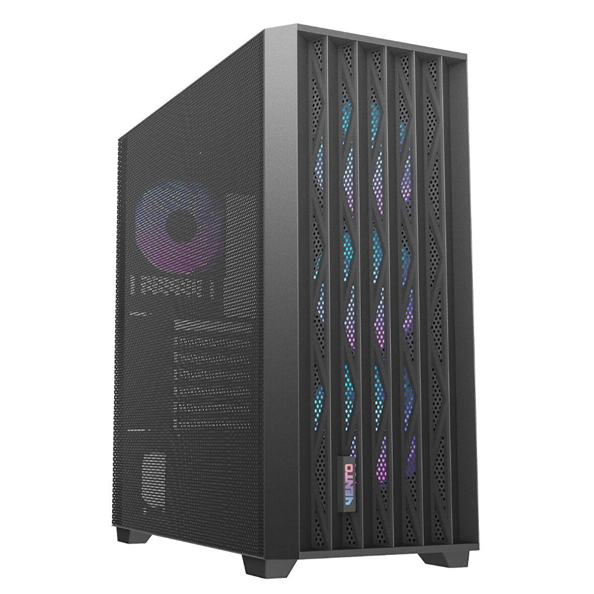 VENTO VG4050L FSP 850W GEN5 4x120mm ARGB Fan USB 3.0 Mesh E-ATX Gaming (Oyuncu) Kasa