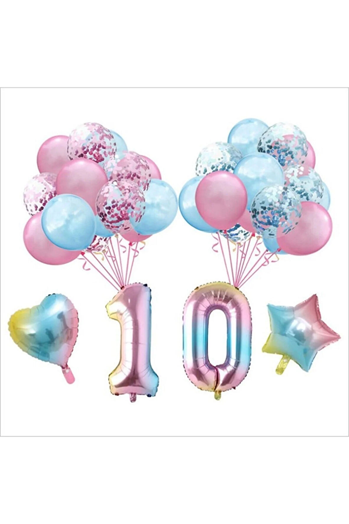 Çıtıpıtıstore 10 Yaş Balon Seti