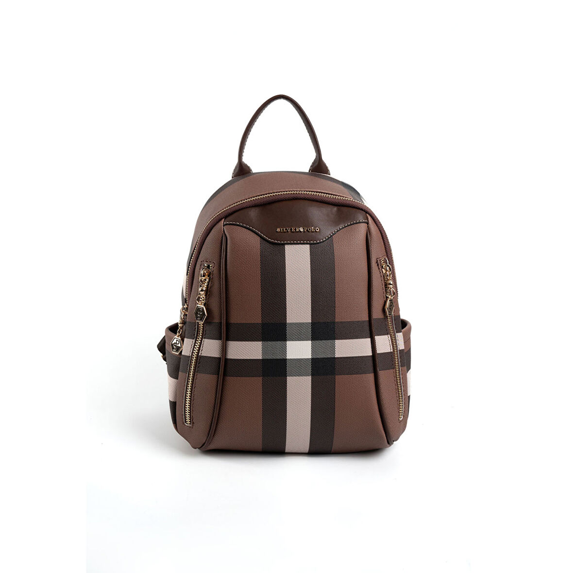 Silver Polo  Kadın  906-47374 SILVER POLO SIRT ÇANTASI MK85 KOYU KAHVE-MAT KAHVE
