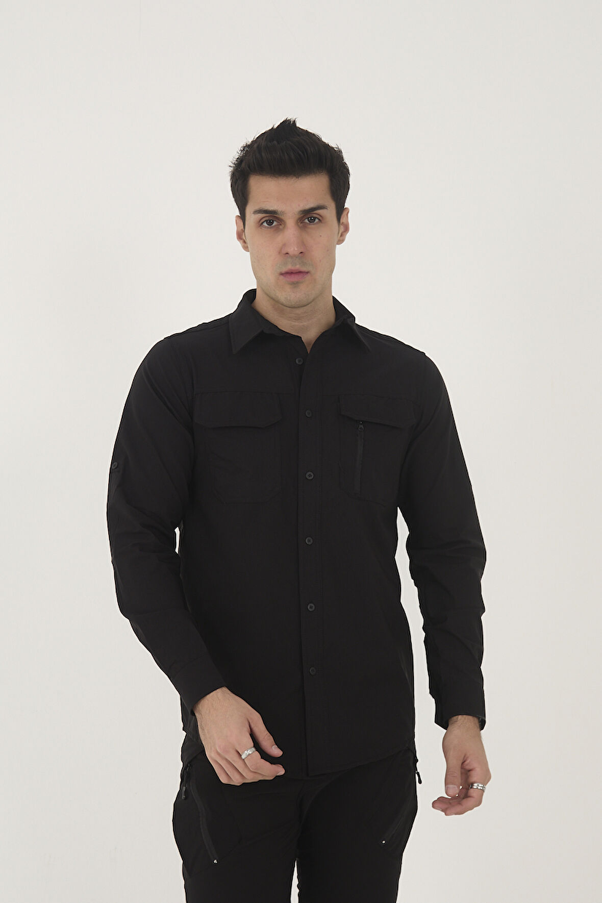 Camp376 Outdoor Tactical Rahat Ve Kullanışlı Su İticili Erkek Taktik Gömlek