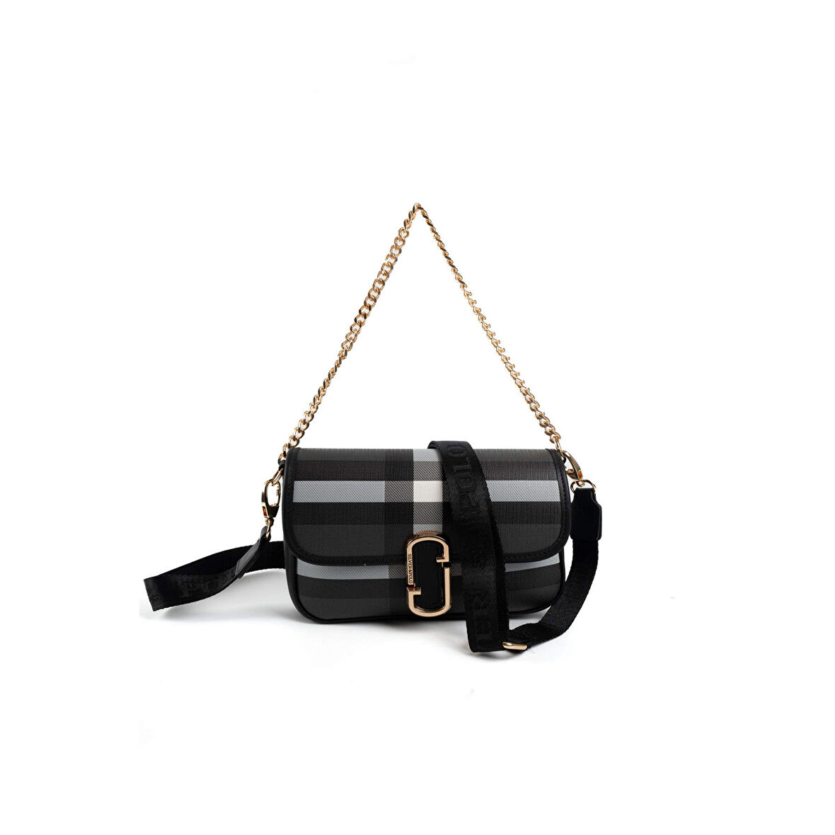 Silver Polo  Kadın Çapraz Çanta 1171-47389 SILVER POLO ÇAPRAZ Kadın ÇANTASI MK129 SİYAH-MAT SİYAH