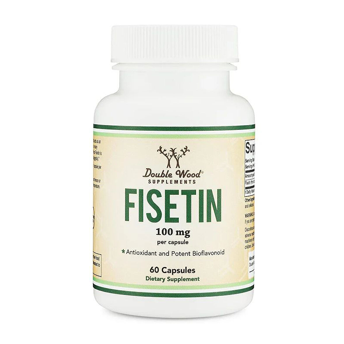 Fisetin Supplement 100 mg 60 Kapsül