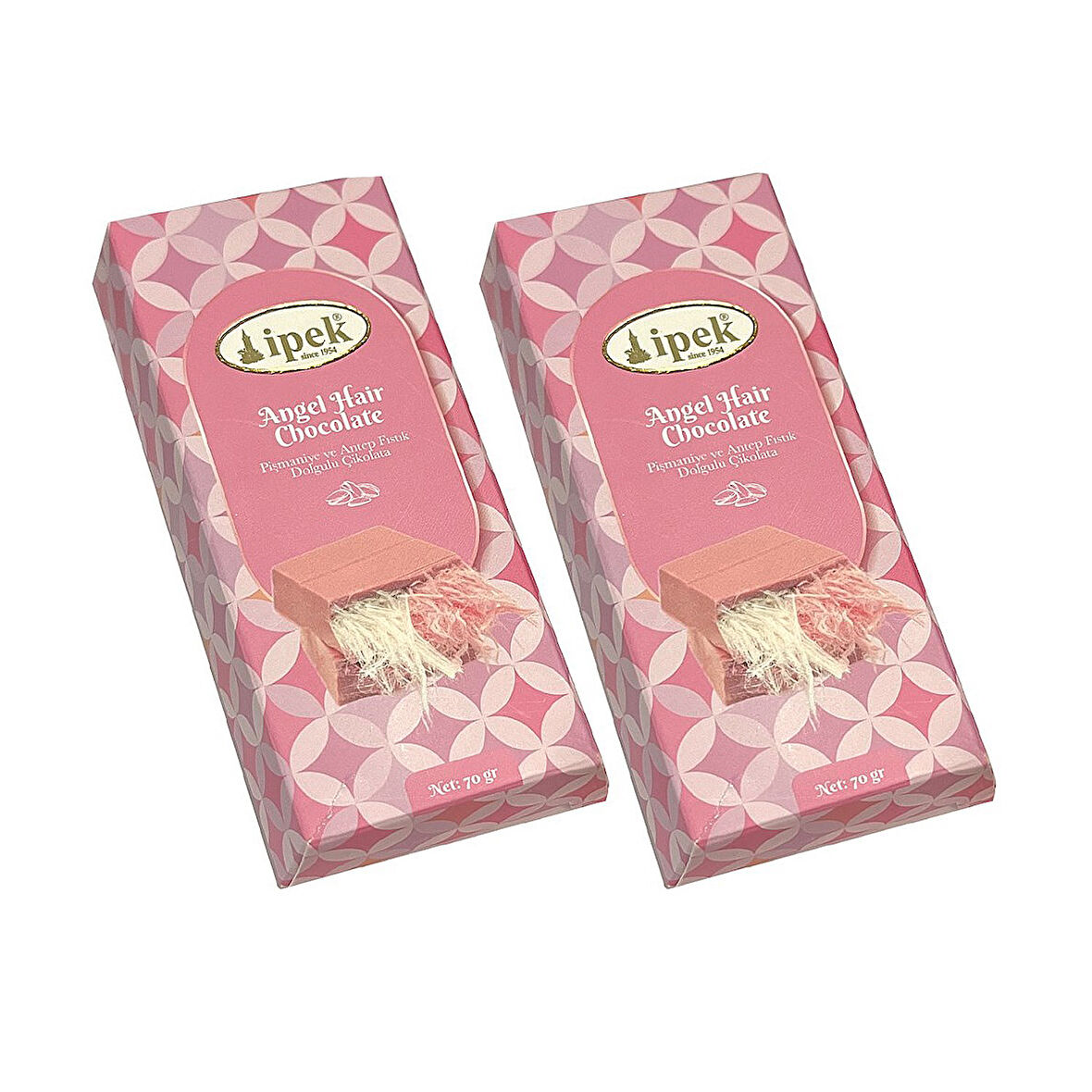 İpek Pişmaniye Angel Hair Chocolate 70 gr x 2 Adet