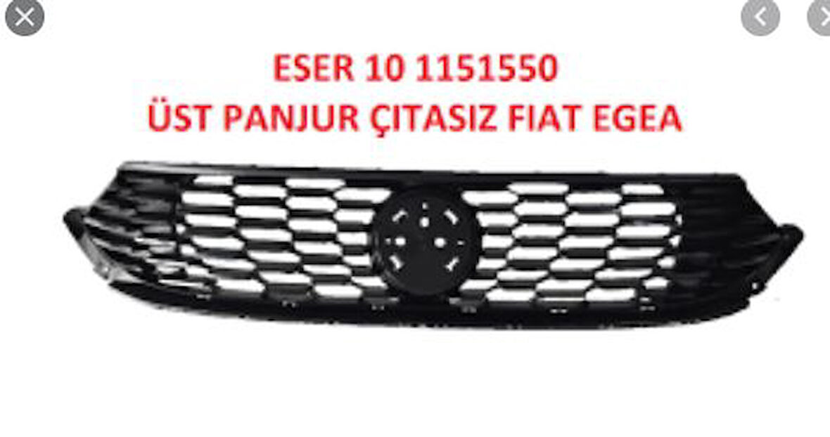 ÖN PANJUR SİYAH FIAT EGEA 2016