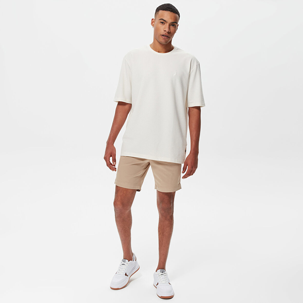 Nautica Erkek Bej Bermuda