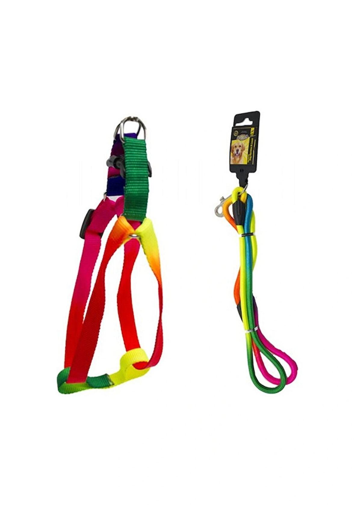 GÖKKUŞAĞI KEDİ KÖPEK GÖĞÜS GEZDİRME SET