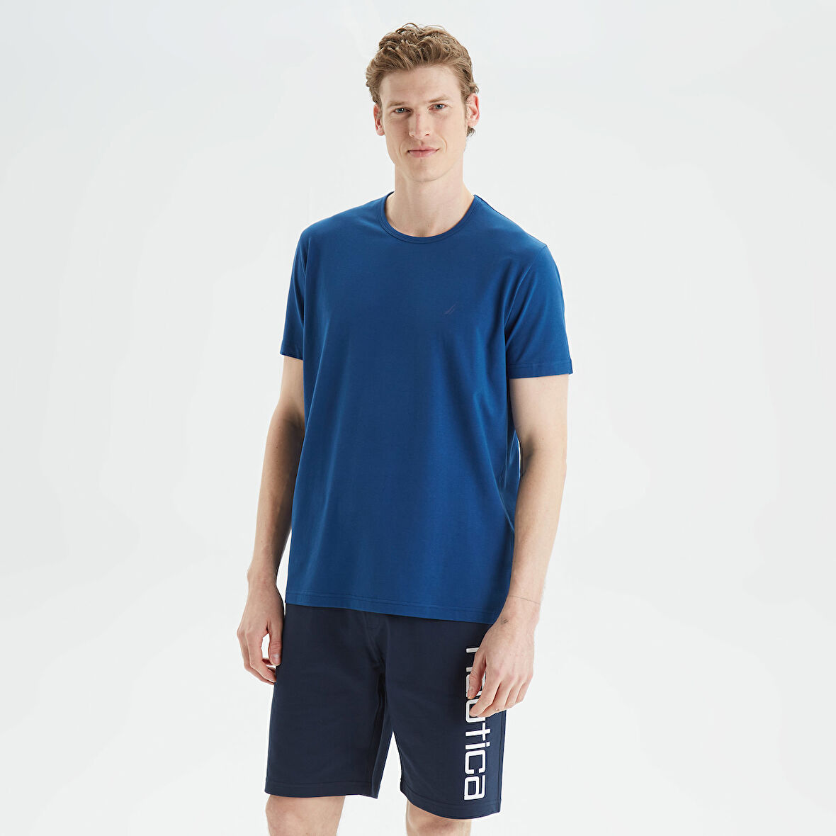 Nautica Erkek Mavi T-Shirt