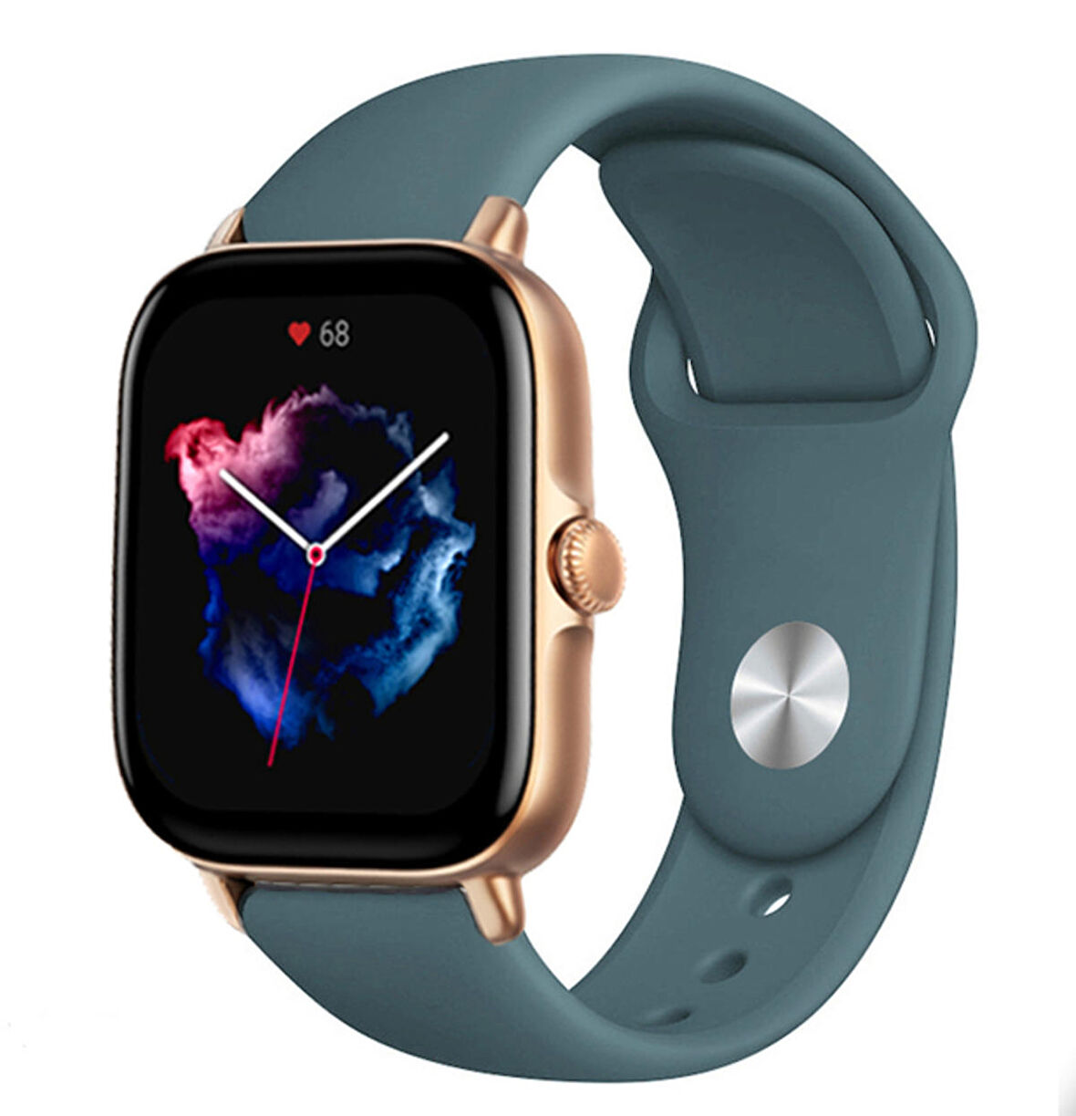 Megafox Amazfit Watch Gts / 2 Mini/ 2 42mm / 2e 42mm Uyumlu Silikon Kordon A+Kalite Yumuşak Bileklik