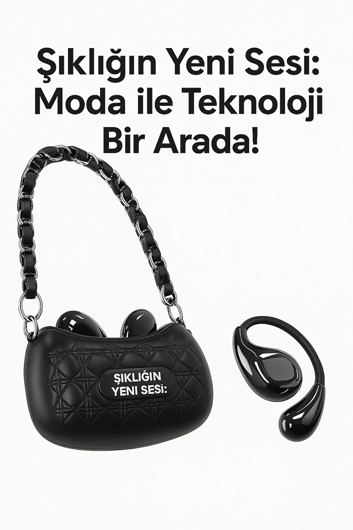 Çanta Tasarımlı Kablosuz Kulaklık – Şıklık ve Teknoloji Bir Arada