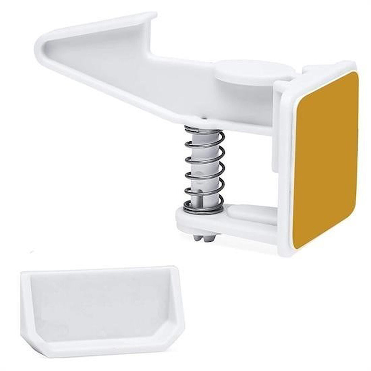 CT-STONES® Bebek Çocuk Güvenliği Korumalı Yapışkan Çekmece ve Dolap İçin Tutucu Gizli Güvenlik Kilidi