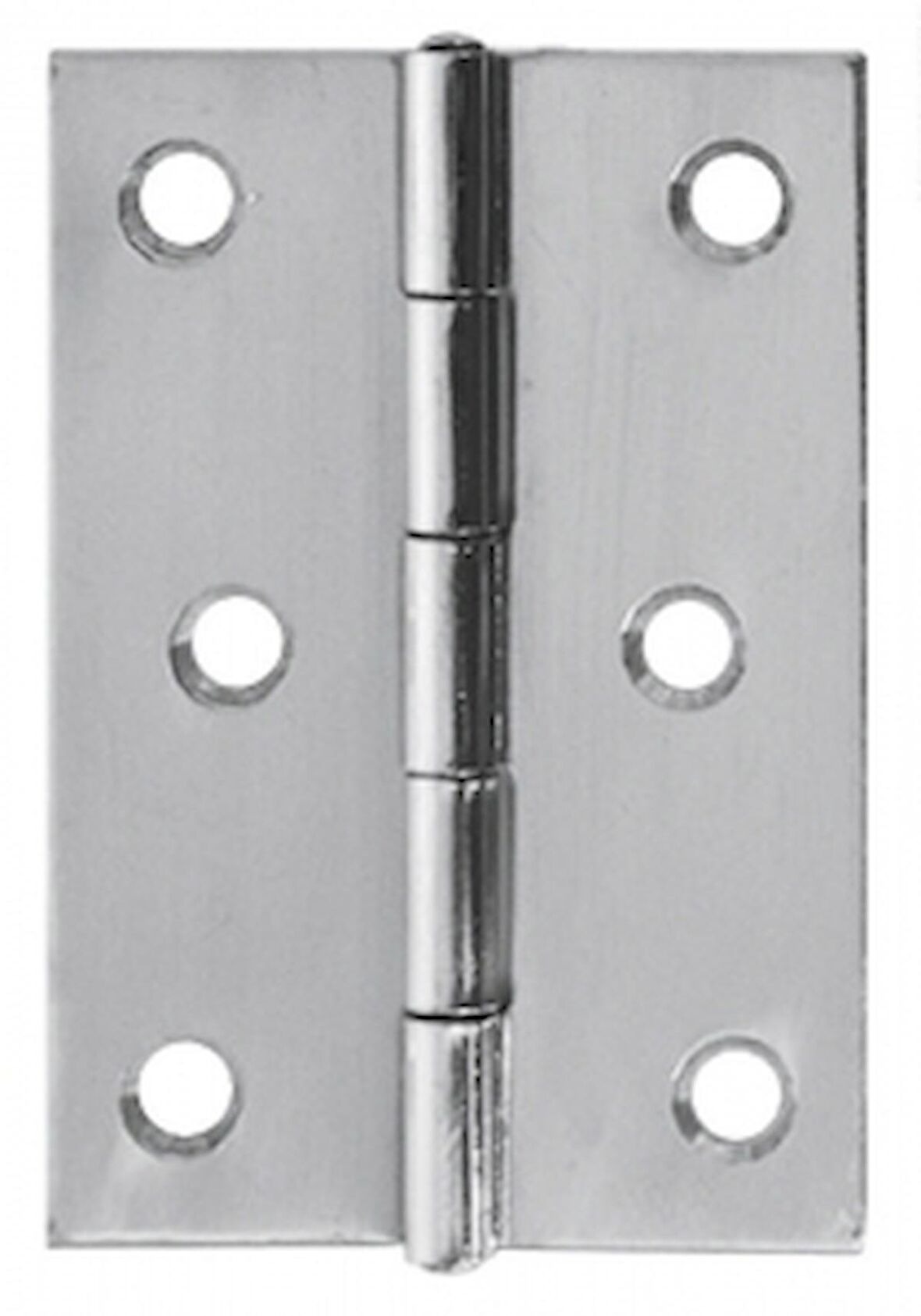 Yaprak menteşe, paslanmaz çelik Et Kalınlığı 1.3 mm Ebat 75x50 mm
