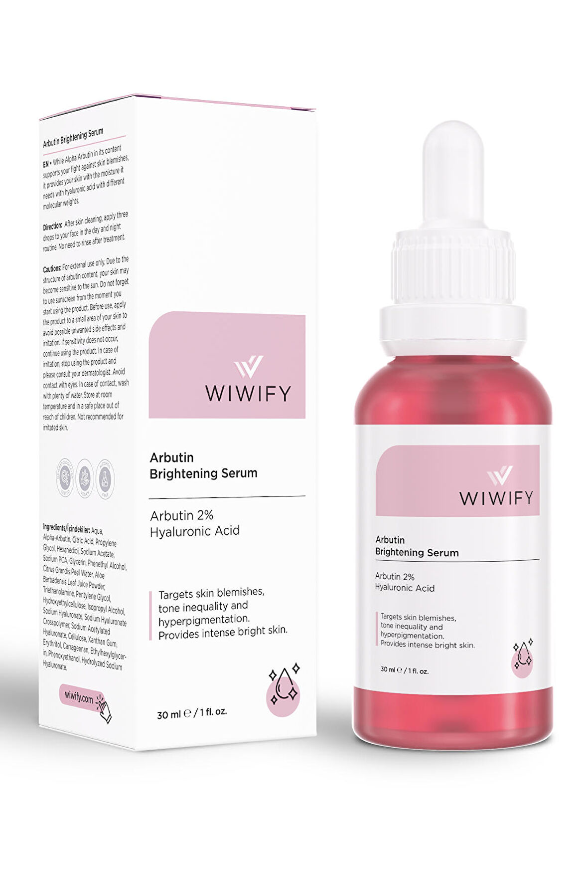 Arbutin Brightening Serum Arbutin 2% Hyaluronic Acid W306