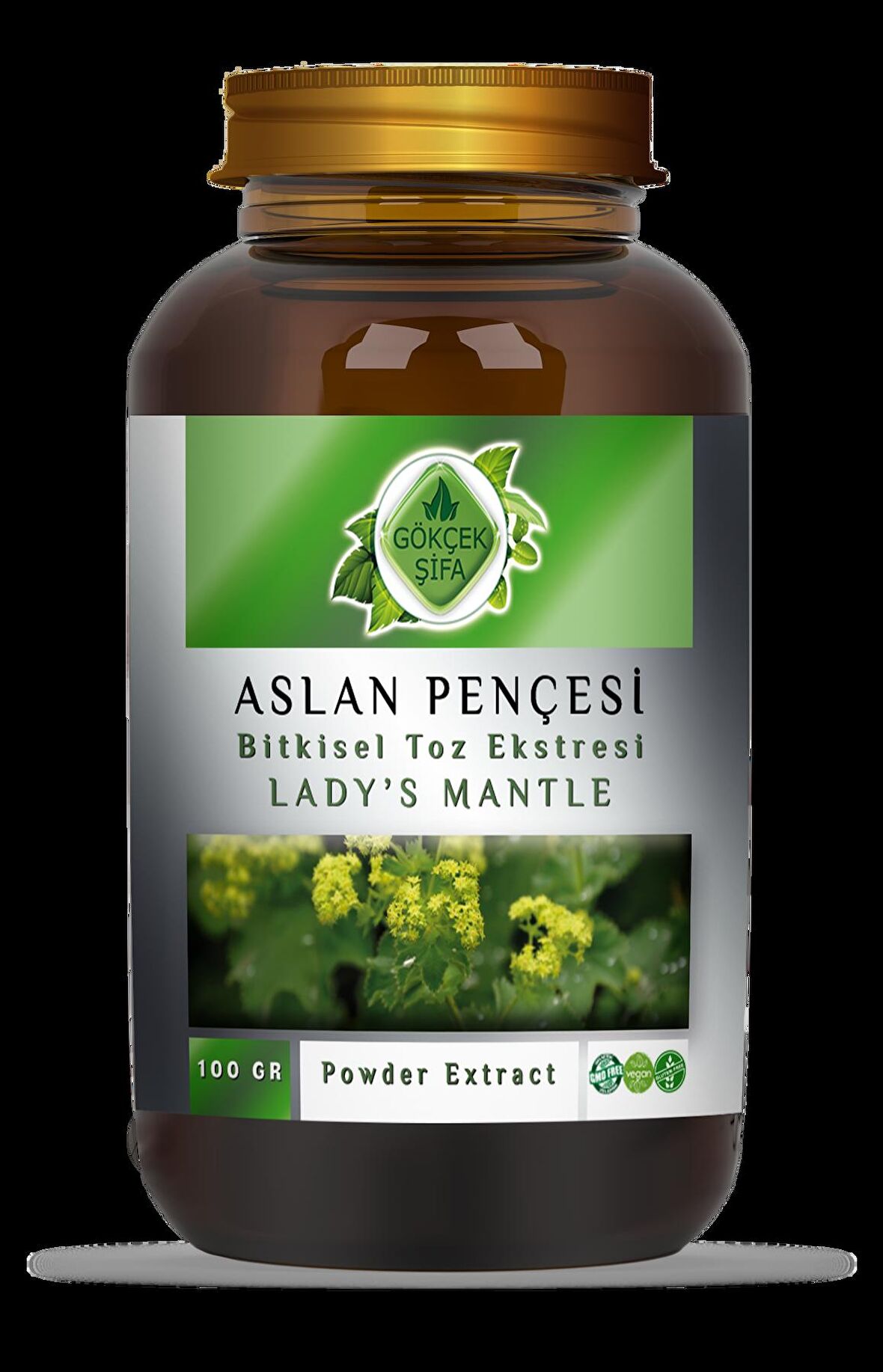 Aslan Pençesi Toz Ekstresi 100 Gr. Cam Kavanoz