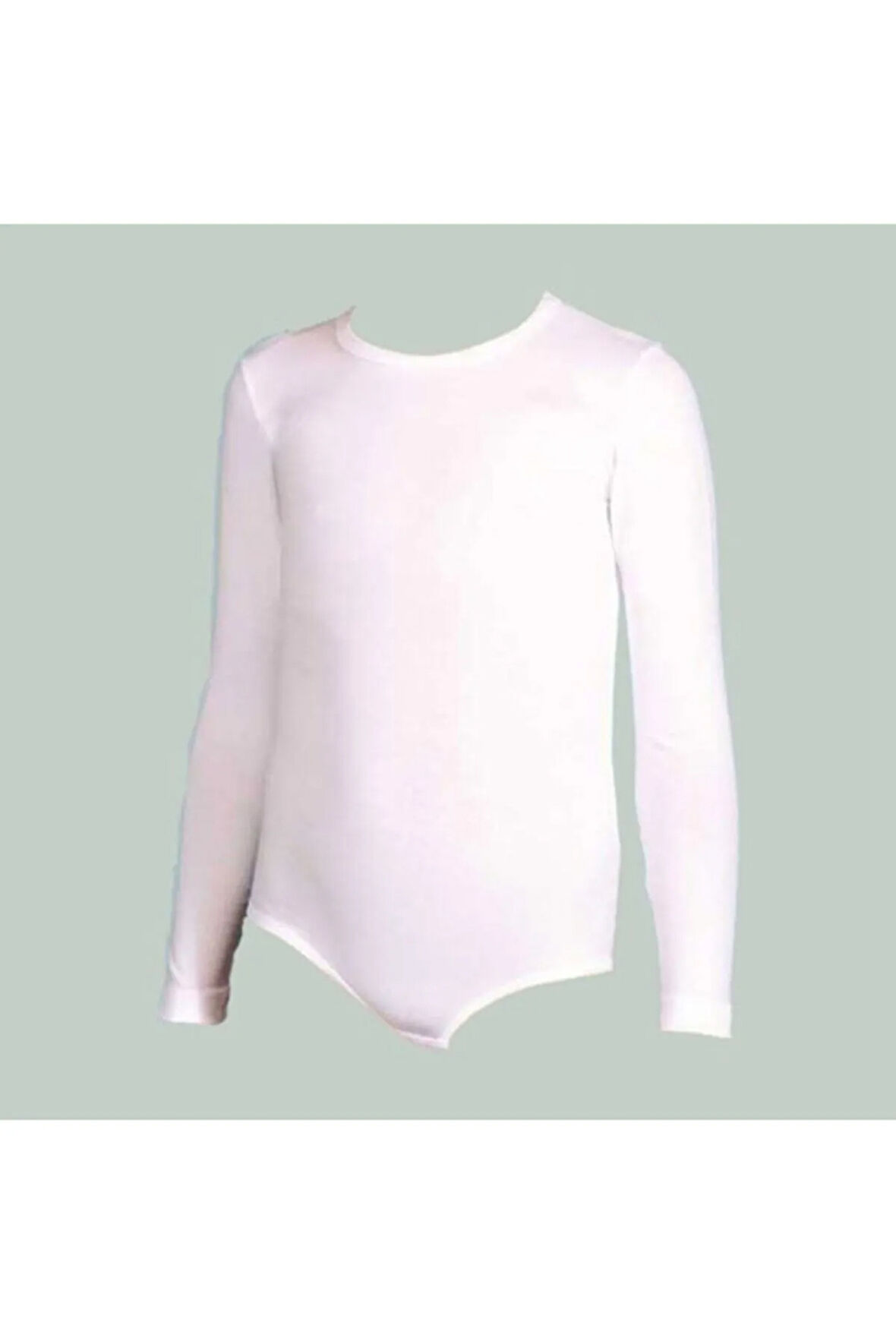 Kız Çocuk Uzun Kol Body Beyaz