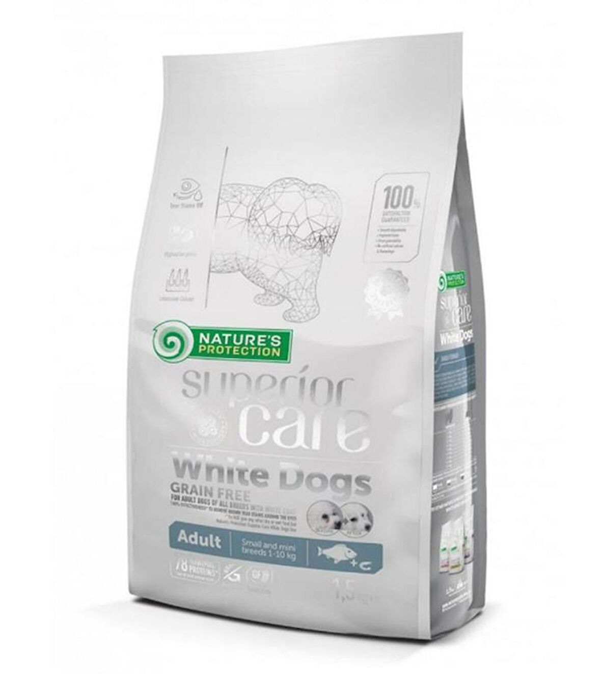 NP Superior Care White Dogs Tahılsız Alabalıklı  Small&Mini Yetişkin Köpek Maması 10 kg