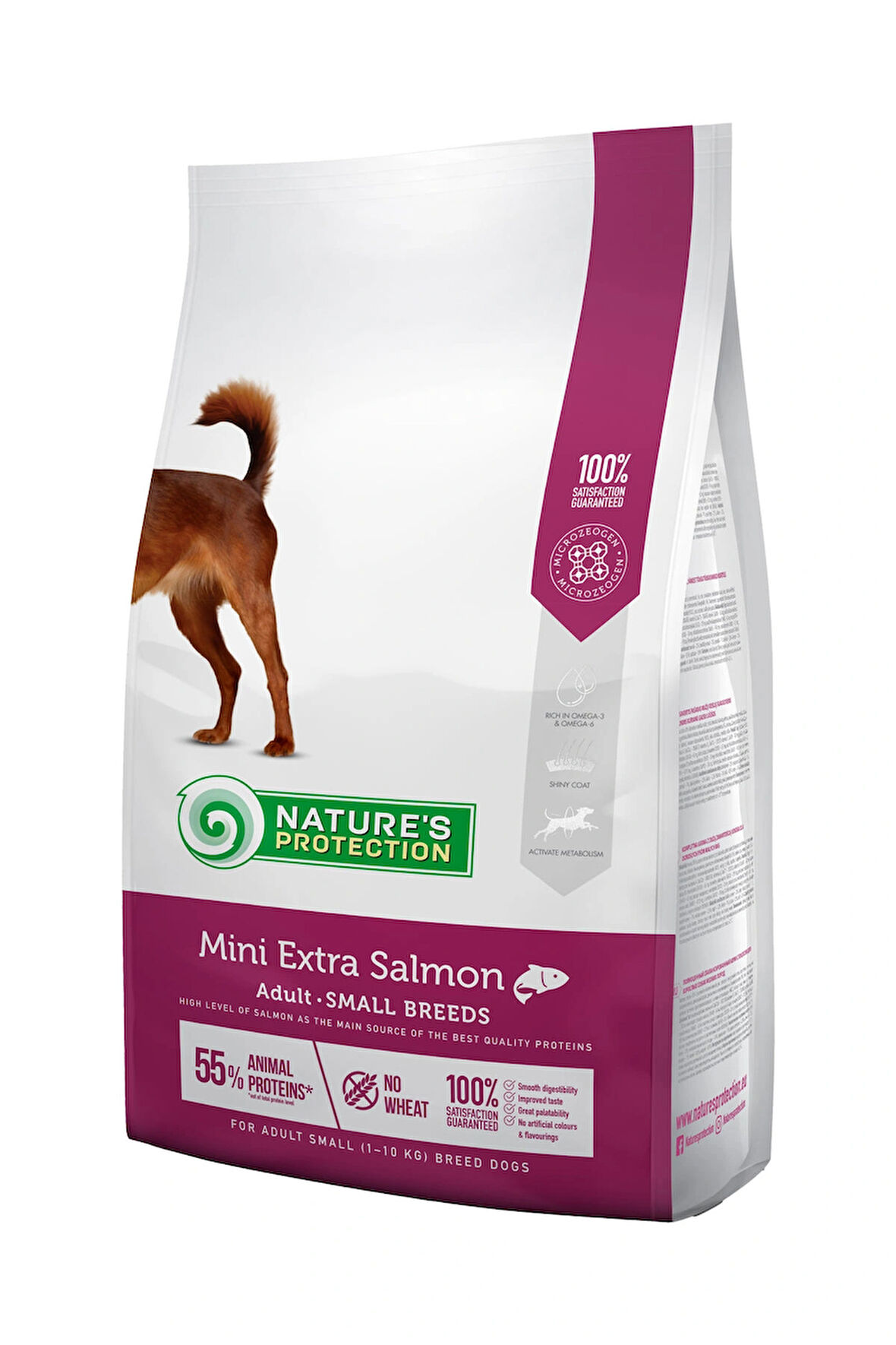 Nature's Protection Küçük Irk Somonlu Yetişkin Köpek Maması 2 Kg