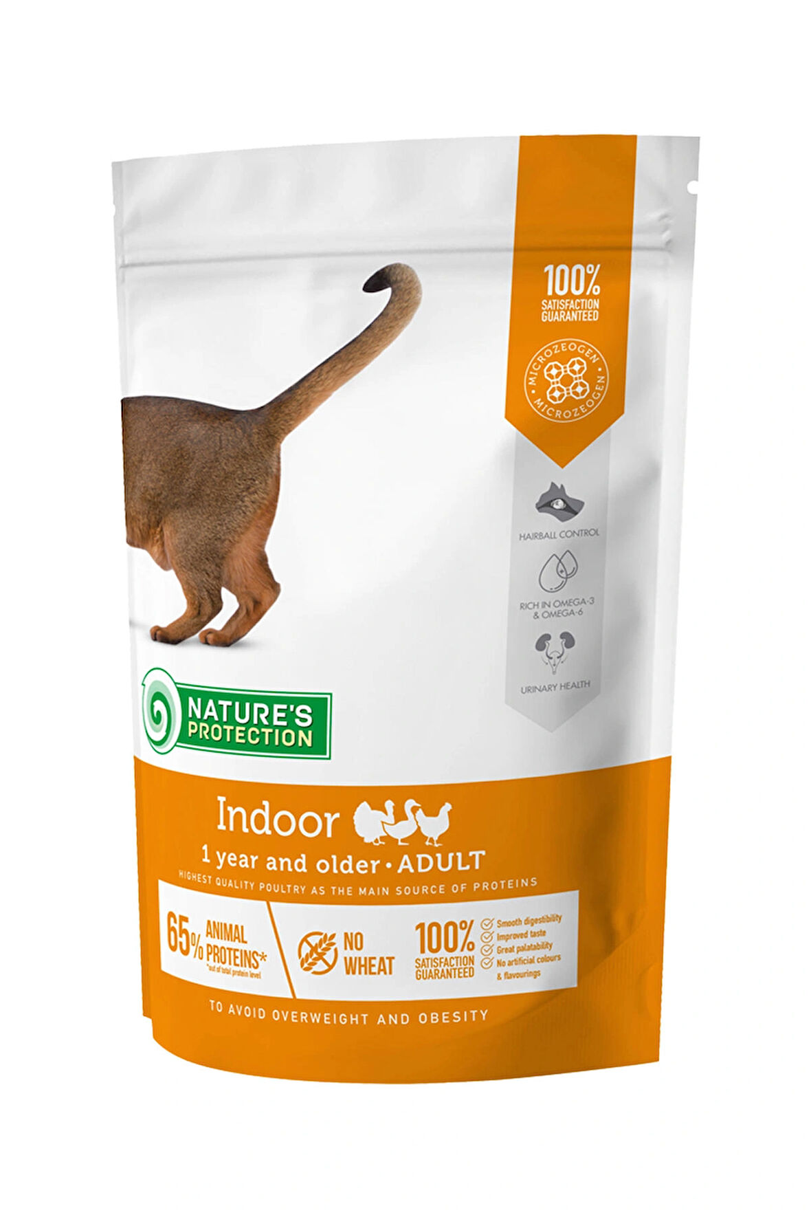 Nature's Protection İndoor Kümes Hayvanlı Yetişkin Kedi Maması 400 gr
