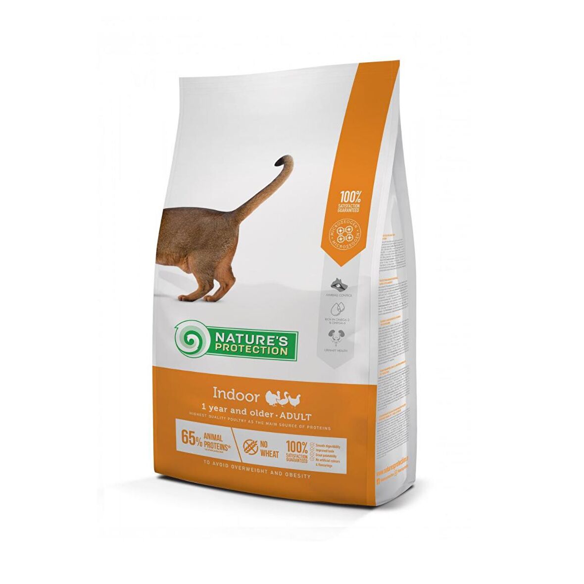 Indoor Düşük Tahıllı Kümes Hayvanlı Yetişkin Kedi Maması 2 Kg