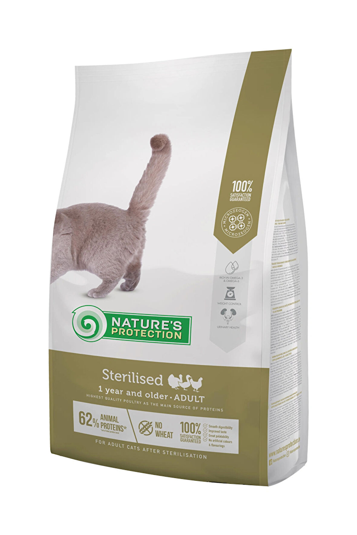Nature's Protection Sterilised Kümes Hayvanlı Kısır Yetişkin Kedi Maması 7 Kg