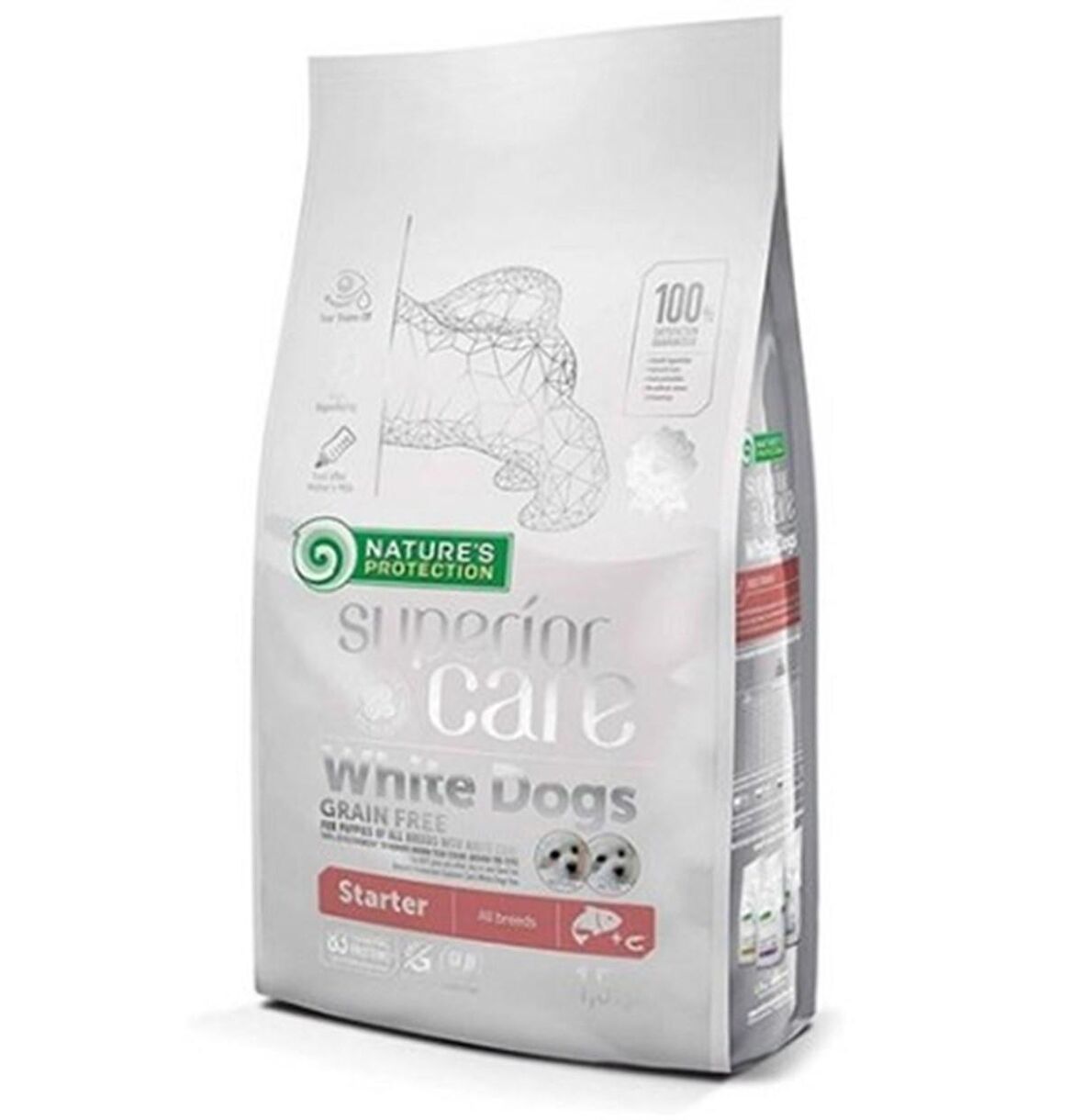 NP Superior Care White Dogs Starter Tahılsız Somunlu Yavru Köpek Maması 10+2 kg