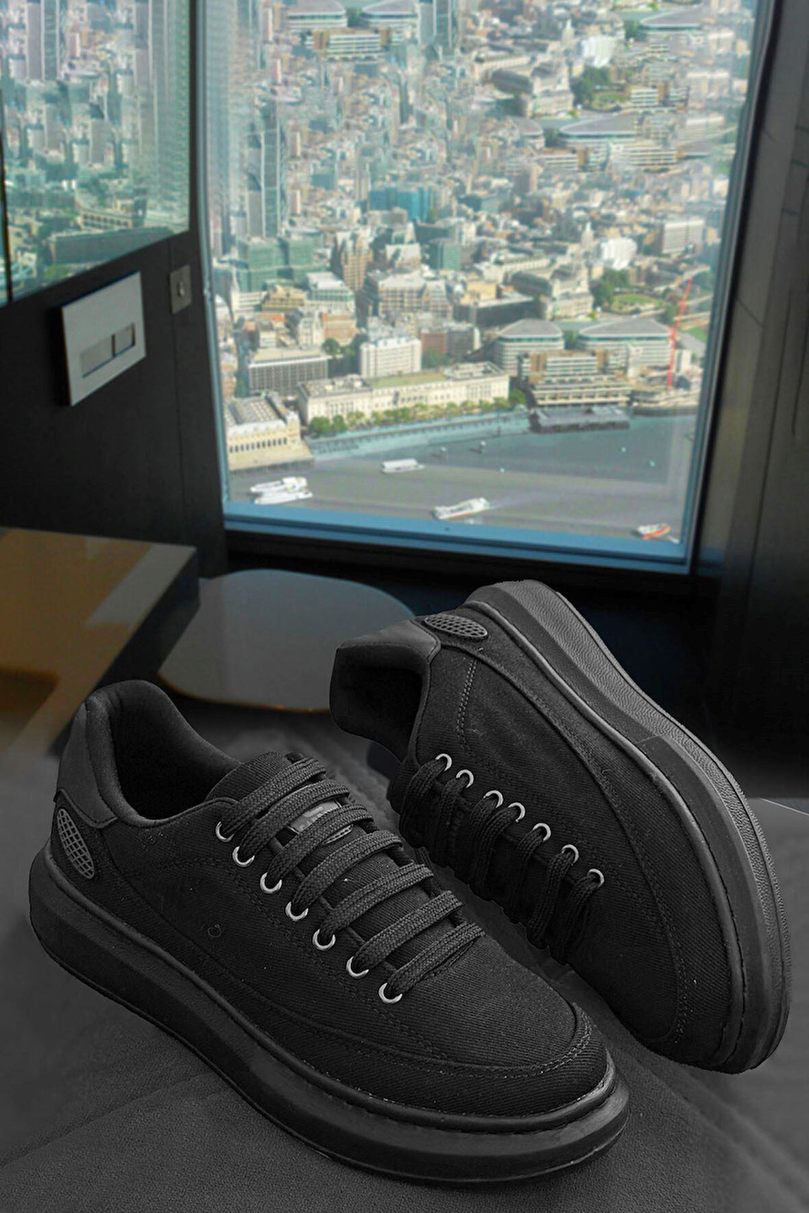 Big King Keten Kalın Taban Erkek Günlük Ayakkabı