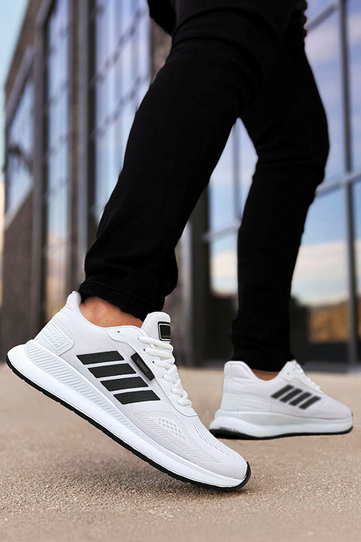 Big King Dunk Çizgili Erkek Spor Ayakkabı