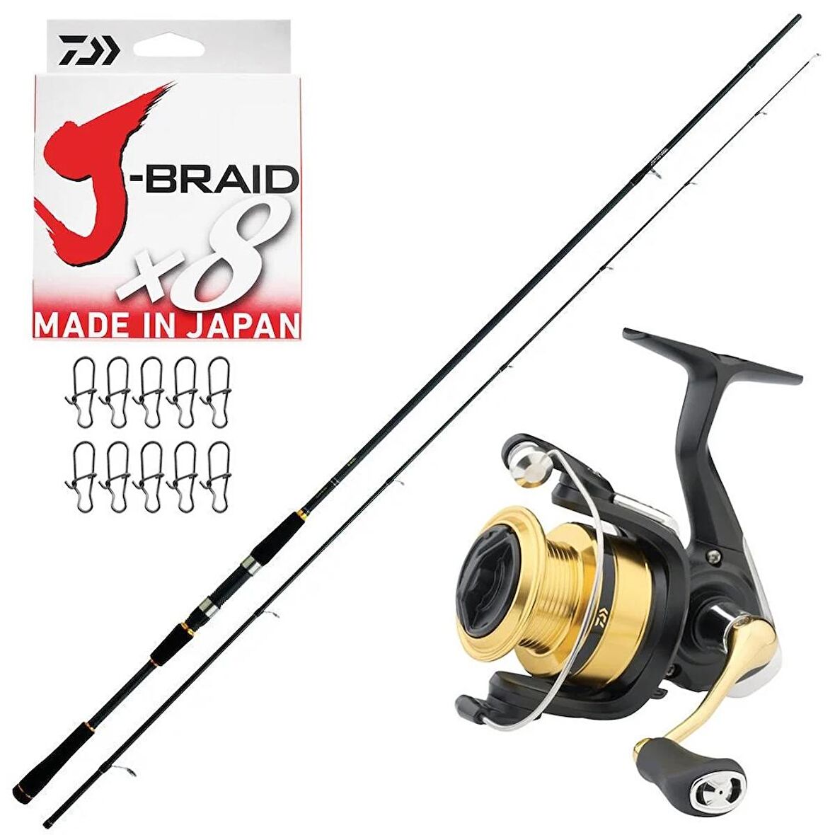 Daiwa New Legalis 270cm 10-35gr - Daiwa RS 4000 Spin Olta Seti
