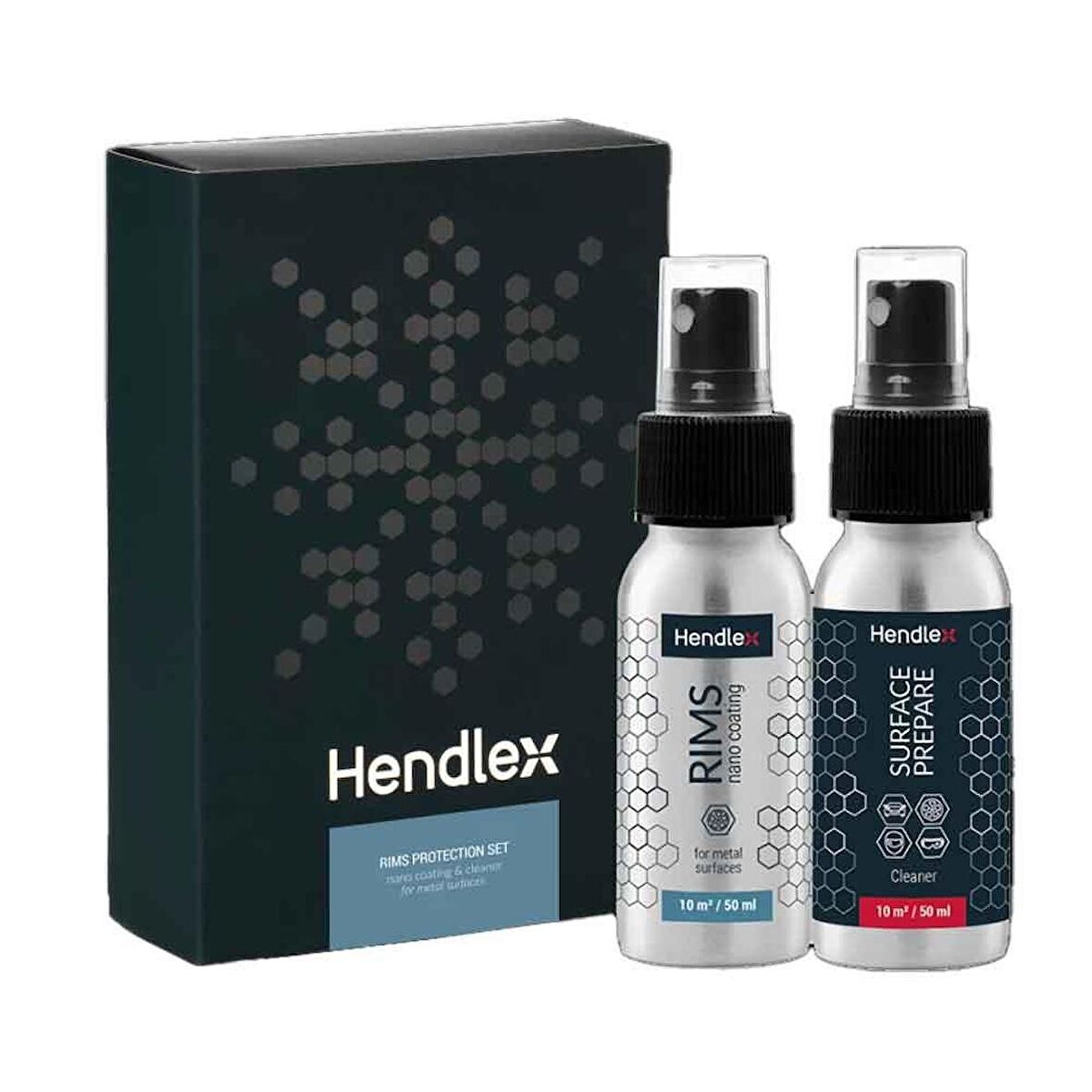 HENDLEX Jant Temizlik ve Koruma Set 50ml.x2