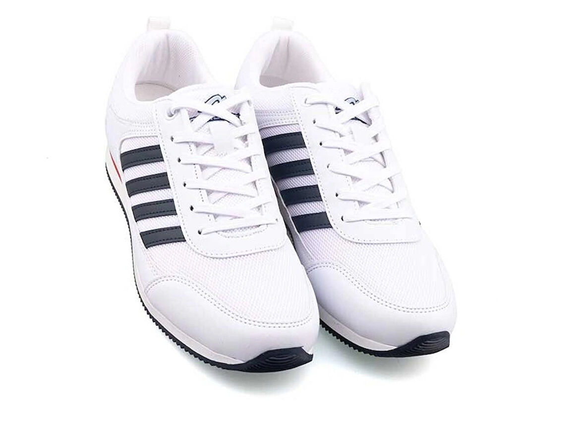 OWNDAYS M-04186 Erkek Anorak Sneaker Spor Ayakkabı  BEYAZ_LACİVERT