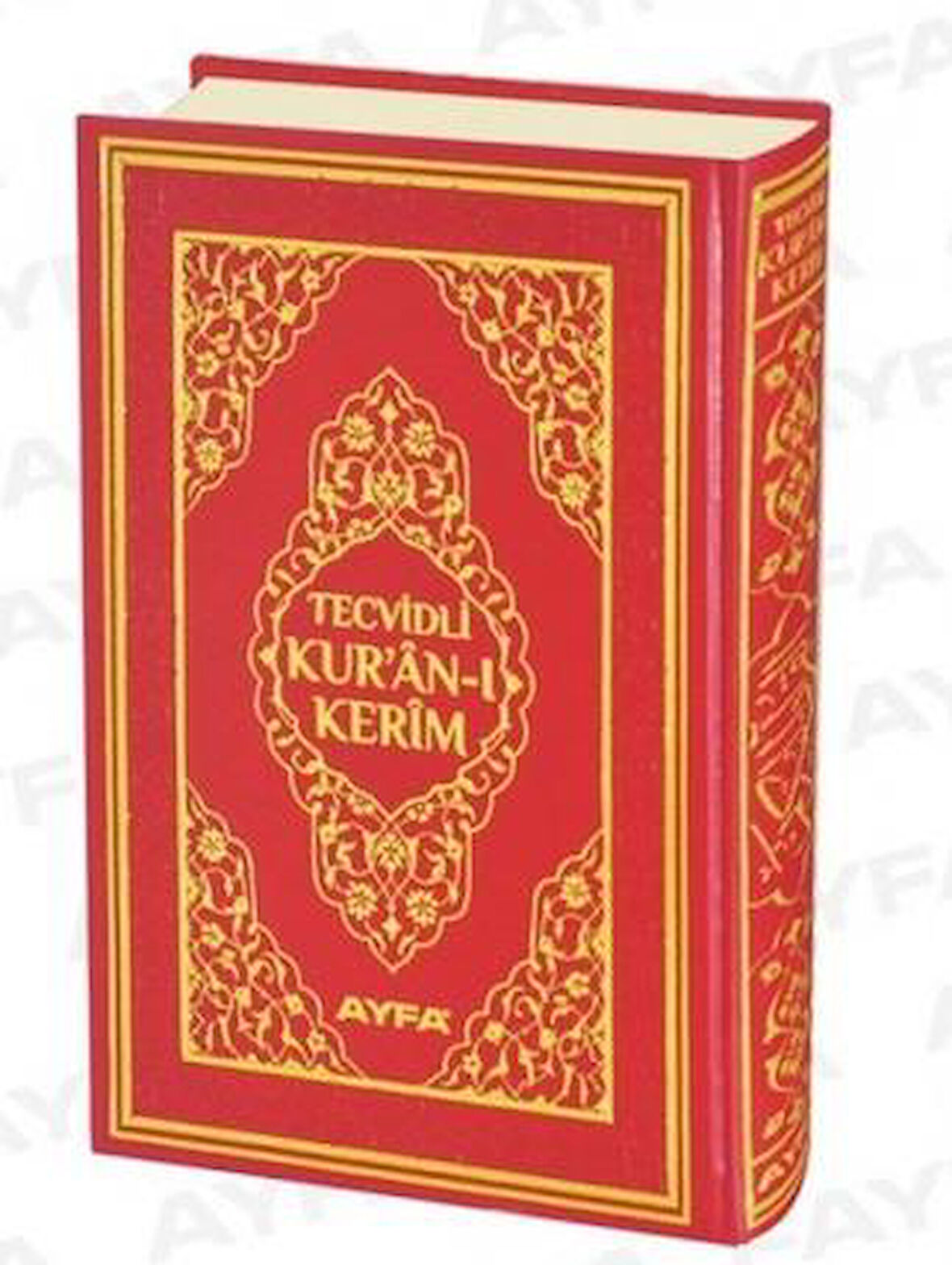 Cami Boy Tecvidli Kuran'ı Kerim Kırmızı Ayfa Yayınları