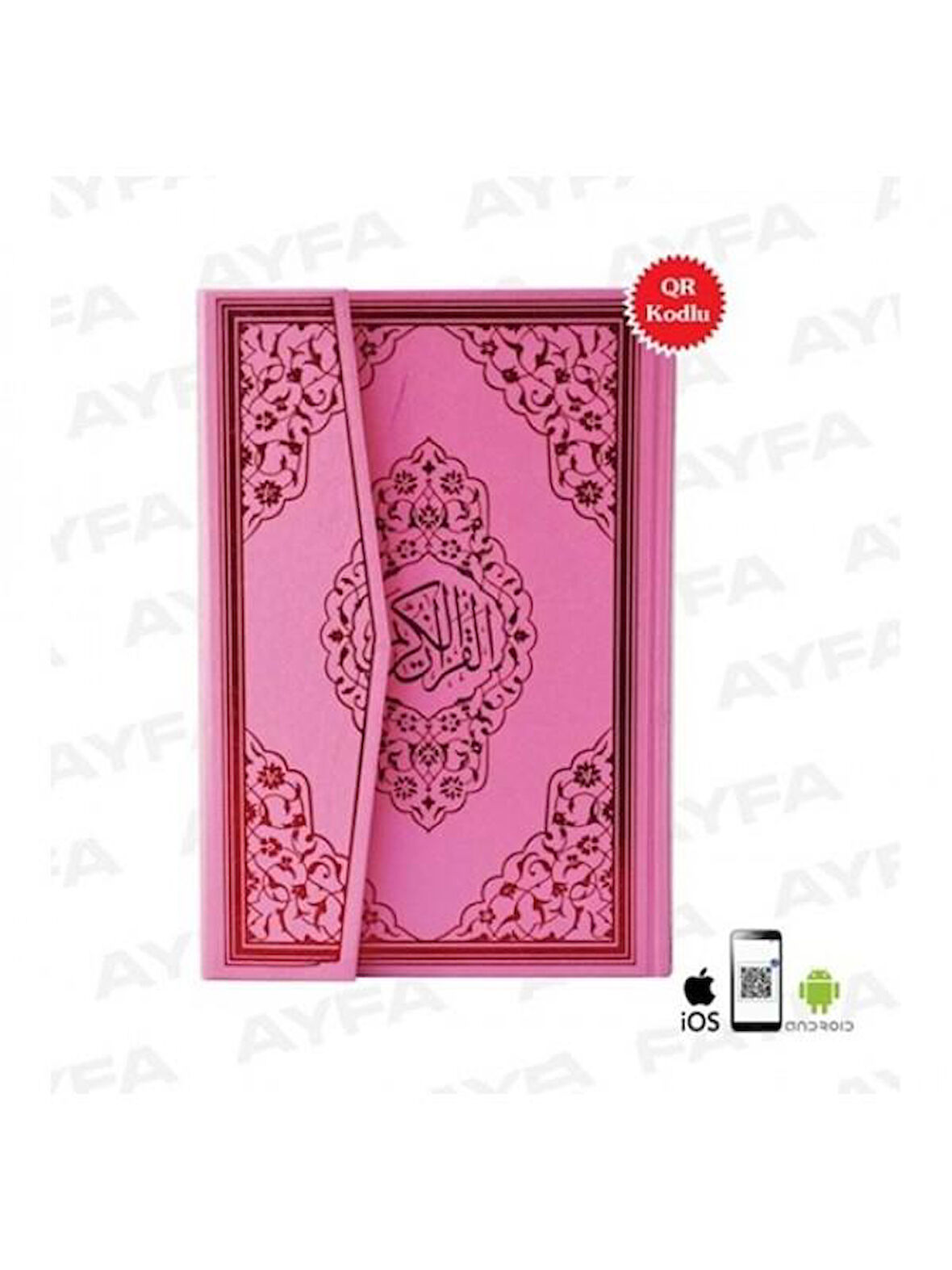Orta Boy Kuran'ı Kerim Pembe Ayfa Yayınları