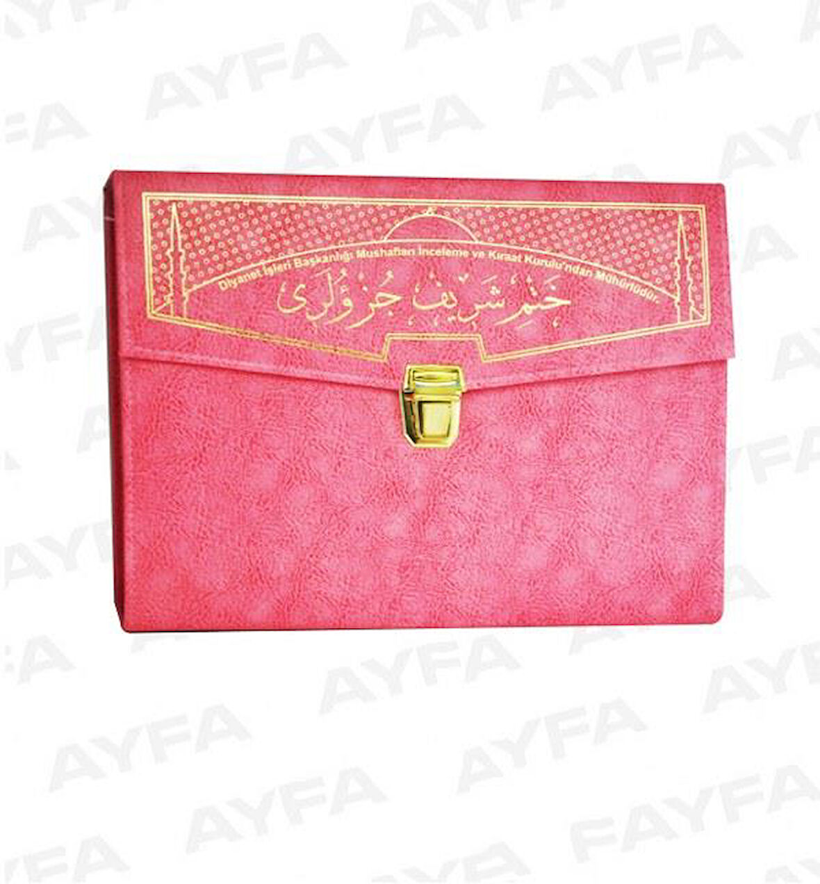 Rahle Boy 30 Cüz Kuran'ı Kerim Pembe Ayfa Yayınları