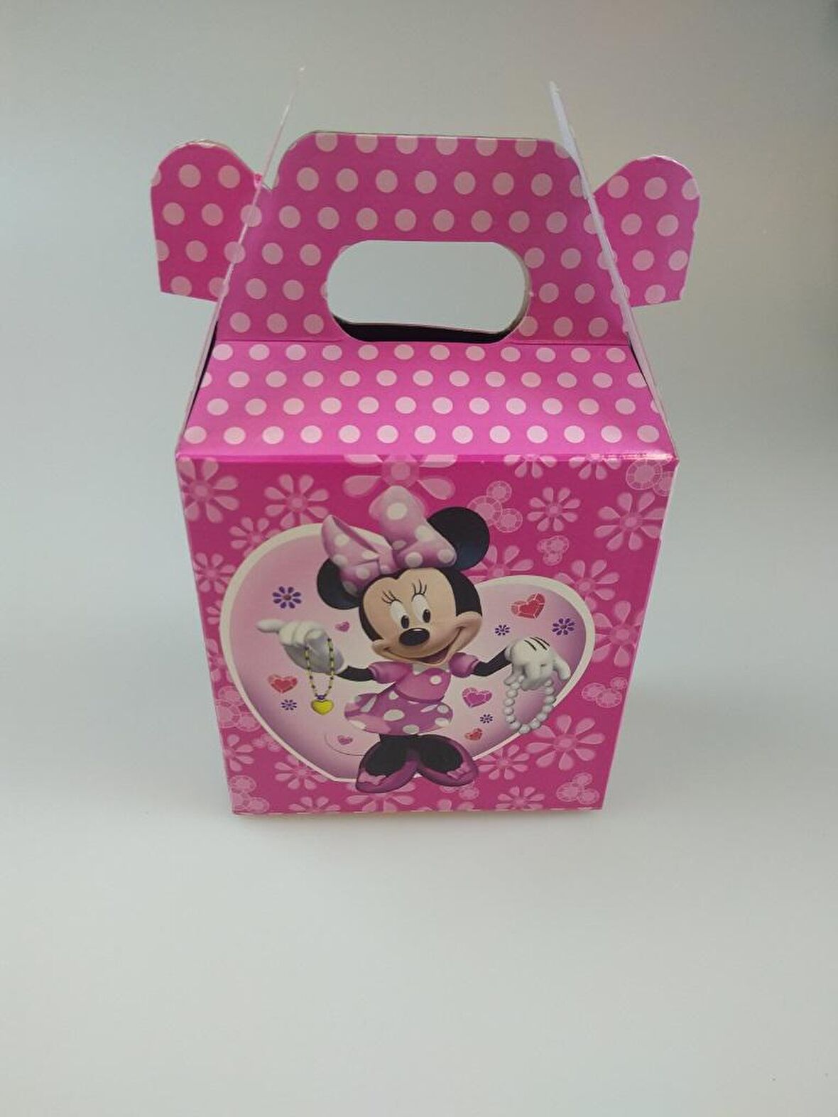 MİNNİE MOUSE KARE KAĞIT KUTU KATLAMALI