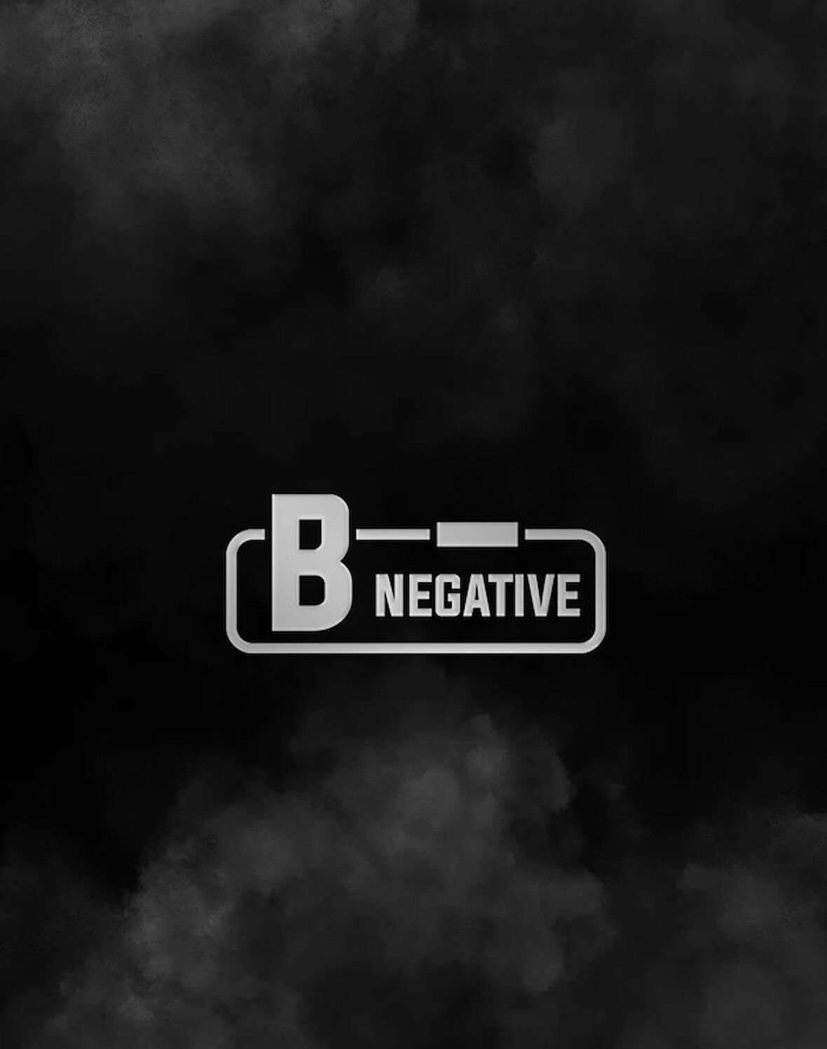 B - Negatif Kan Grubu Araba Motorsiklet Etiket Sticker 14CM Beyaz Renk