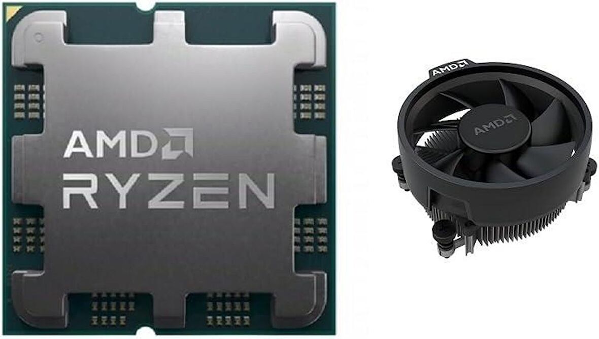 AMD Ryzen 5 8600G 4.3 GHz AM5 22 MB Cache 65 W Tray MPK İşlemci + AMD Fan (Kutusuz / Soğutuculu)