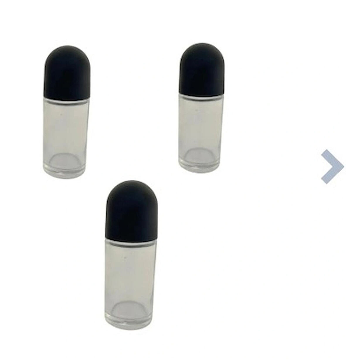 3 Adet 50 CC Boş Roll-on Şişe