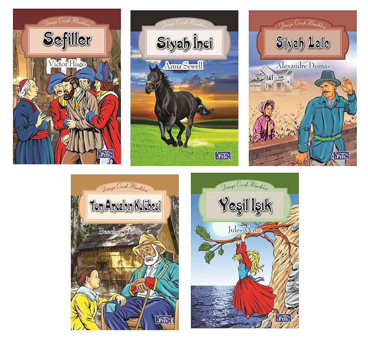 Sefiller-Siyah İnci-Siyah Lale-Tom Amca'nın Kulübesi-Yeşil Işık