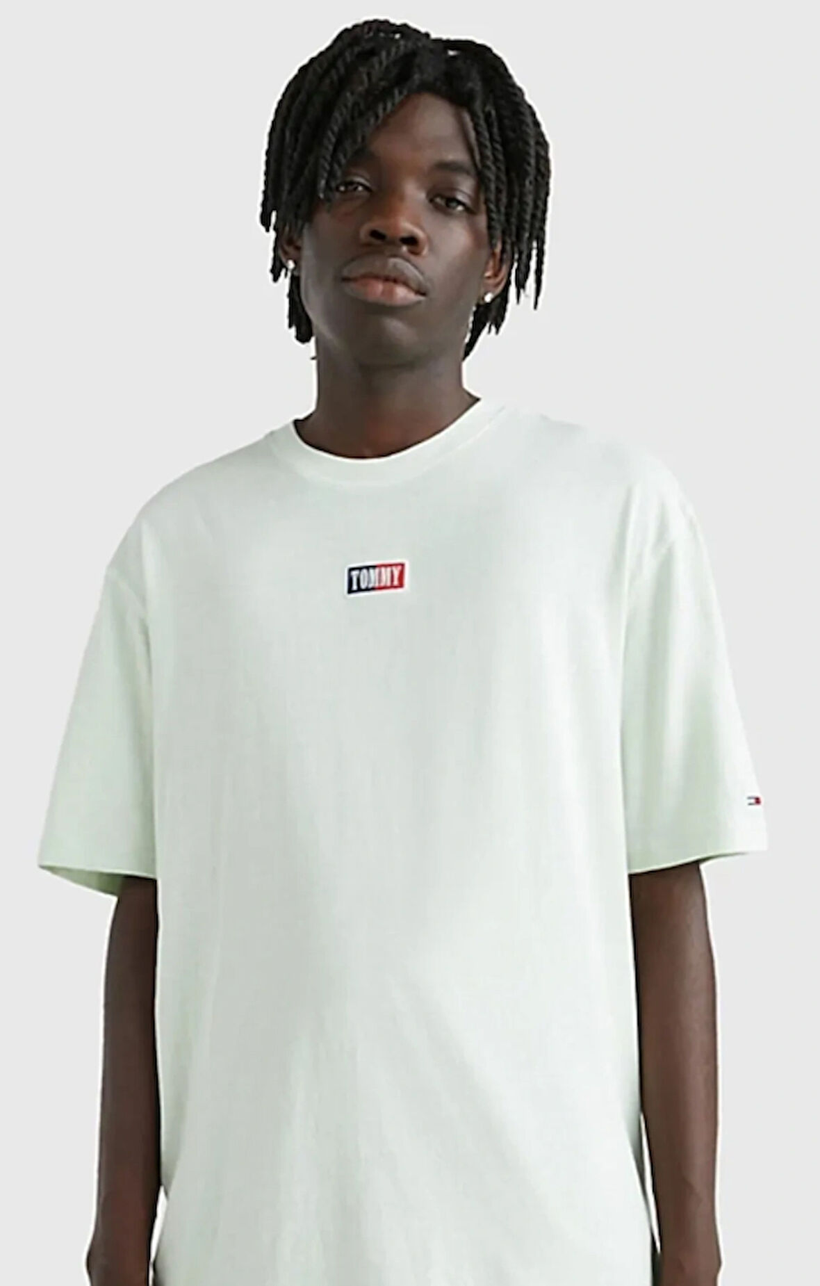 Tommy Jeans Yeşil Erkek Tişört (model Kodu :dm0dm16314 )