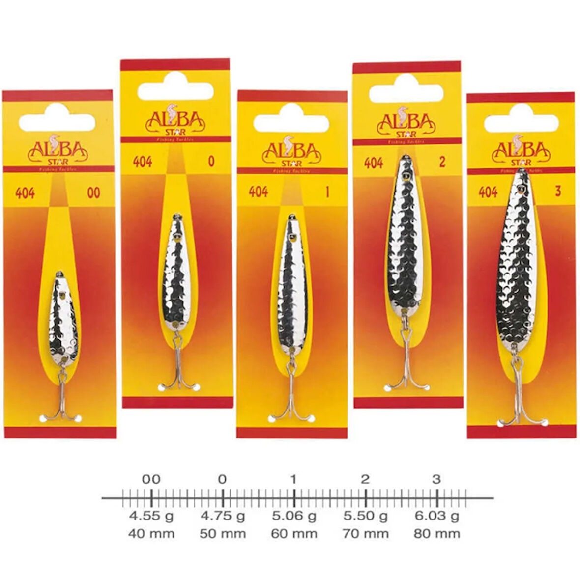 ALBA STAR 404 NO:0 GRİ, DESENLİ LÜFER OLTA KAŞIĞI