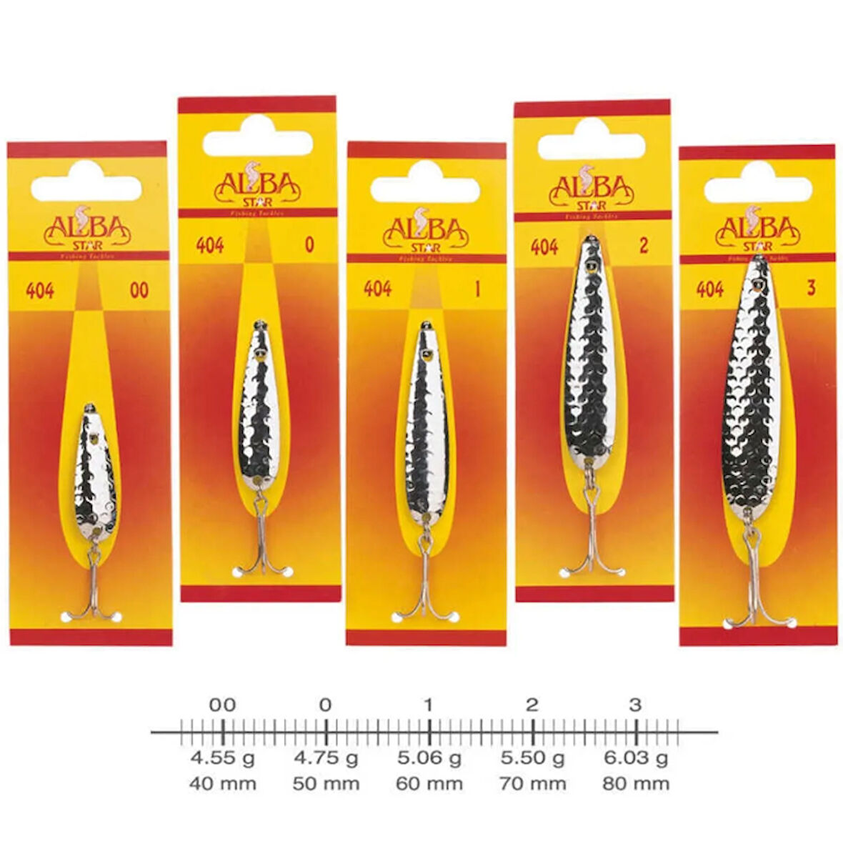 ALBA STAR 404  NO:00 GRİ ,DESENLİ LÜFER OLTA KAŞIĞI